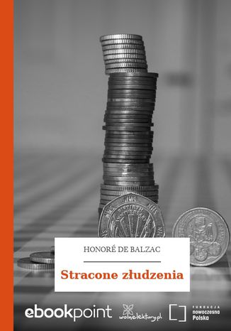 Stracone złudzenia Honoré de Balzac - okladka książki