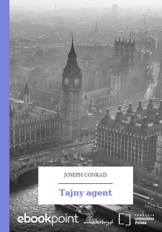Tajny agent Joseph Conrad - okladka książki