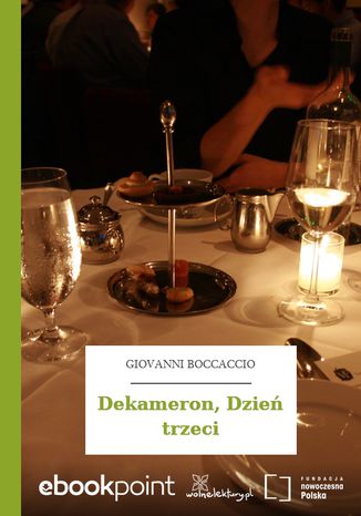 Dekameron, Dzień trzeci Giovanni Boccaccio - okladka książki