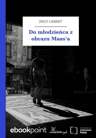 Do młodzieńca z obrazu Maas'a Jerzy Liebert - okladka książki