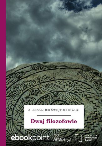 Dwaj filozofowie Aleksander Świętochowski - okladka książki