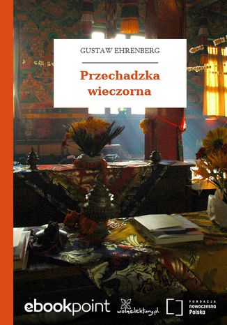 Przechadzka wieczorna Gustaw Ehrenberg - okladka książki