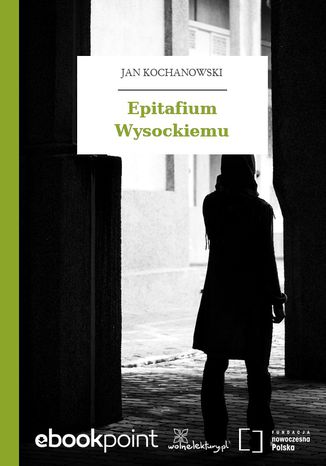 Epitafium Wysockiemu Jan Kochanowski - okladka książki