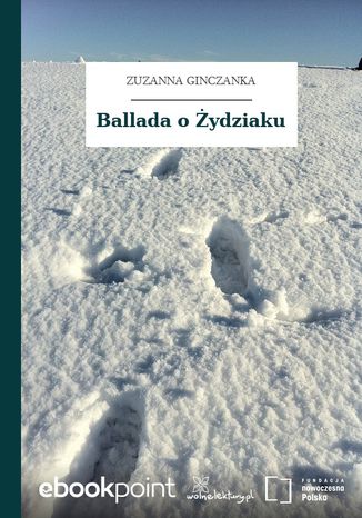 Ballada o Żydziaku Zuzanna Ginczanka - okladka książki