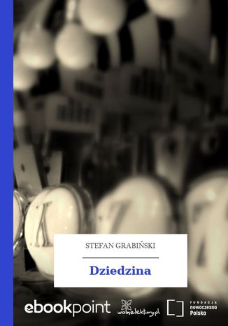 Dziedzina Stefan Grabiński - okladka książki