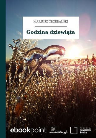 Godzina dziewiąta Mariusz Grzebalski - okladka książki