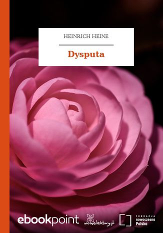 Dysputa Heinrich Heine - okladka książki