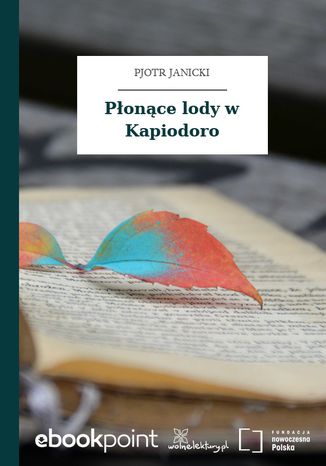 Płonące lody w Kapiodoro Pjotr Janicki - okladka książki