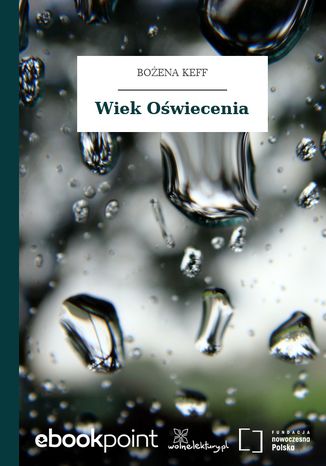 Wiek Oświecenia Bożena Keff - okladka książki