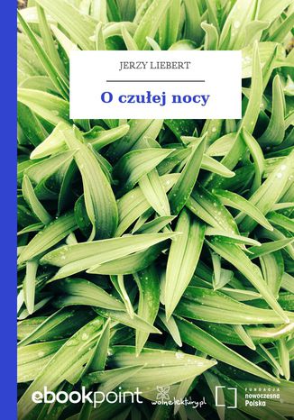 O czułej nocy Jerzy Liebert - okladka książki