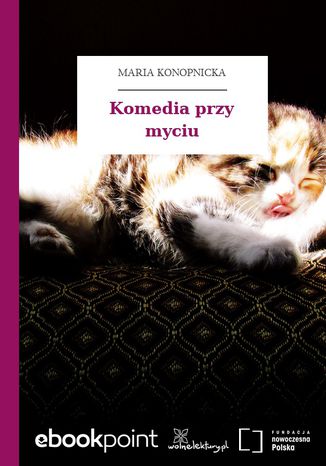 Komedia przy myciu Maria Konopnicka - okladka książki