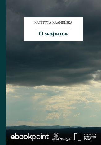 O wojence Krystyna Krahelska - okladka książki