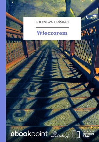 Wieczorem Bolesław Leśmian - okladka książki