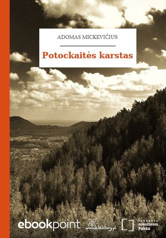 Potockaits karstas Adam Mickiewicz - okladka książki