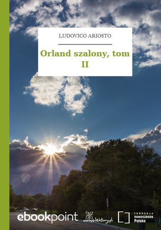 Orland szalony, tom II Ludovico Ariosto - okladka książki