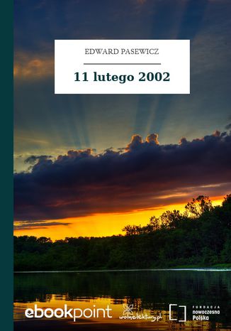 11 lutego 2002 Edward Pasewicz - okladka książki