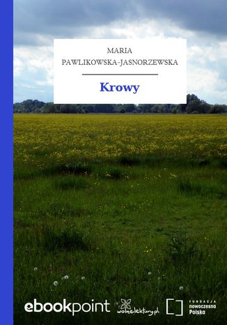 Krowy Maria Pawlikowska-Jasnorzewska - okladka książki