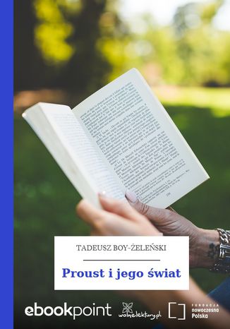 Proust i jego świat Tadeusz Boy-Żeleński - okladka książki