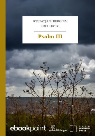 Psalm III Wespazjan Hieronim Kochowski - okladka książki