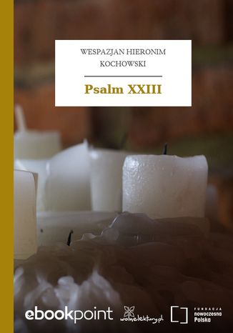 Psalm XXIII Wespazjan Hieronim Kochowski - okladka książki