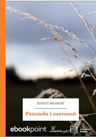 Pszczoła i szerszeń Ignacy Krasicki - okladka książki