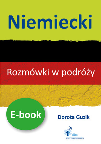 Niemiecki Rozmówki w podróży Dorota Guzik - okladka książki
