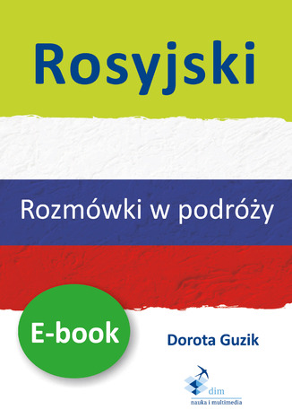 Rosyjski Rozmówki w podróży Dorota Guzik - okladka książki