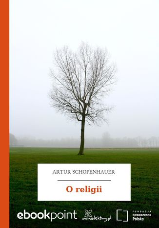 O religii Artur Schopenhauer - okladka książki