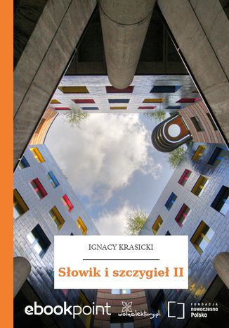 Słowik i szczygieł II Ignacy Krasicki - okladka książki