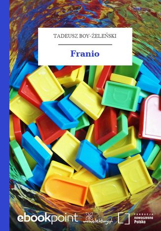 Franio Tadeusz Boy-Żeleński - okladka książki