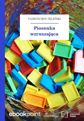 Piosenka wzruszająca Tadeusz Boy-Żeleński - okladka książki