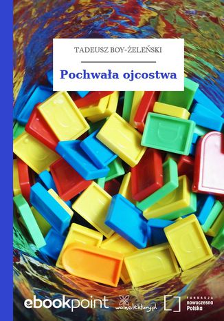 Pochwała ojcostwa Tadeusz Boy-Żeleński - okladka książki