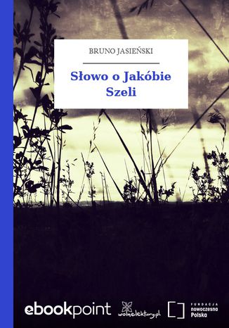 Słowo o Jakóbie Szeli Bruno Jasieński - okladka książki