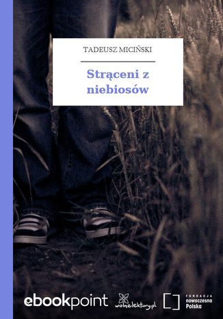 Strąceni z niebiosów Tadeusz Miciński - okladka książki