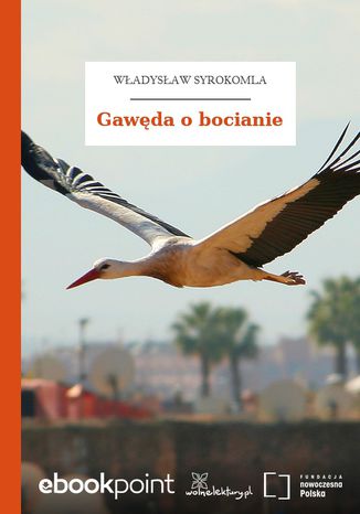 Gawęda o bocianie Władysław Syrokomla - okladka książki