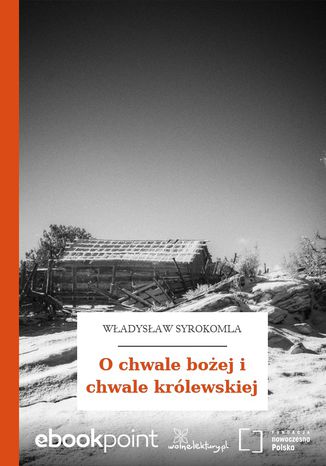 O chwale bożej i chwale królewskiej Władysław Syrokomla - okladka książki