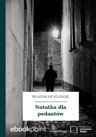 Notatka dla pedantów Władysław Szlengel - okladka książki