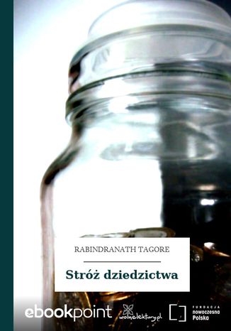 Stróż dziedzictwa Rabindranath Tagore - okladka książki