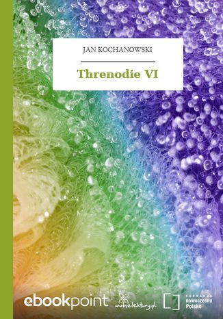 Threnodie VI Jan Kochanowski - okladka książki