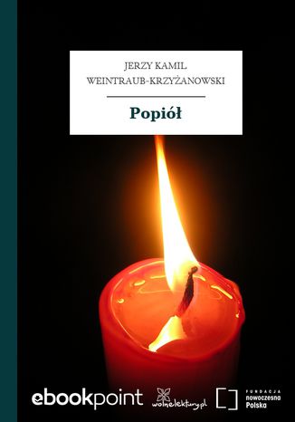 Popiół Jerzy Kamil Weintraub-Krzyżanowski - okladka książki