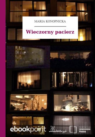 Wieczorny pacierz Maria Konopnicka - okladka książki