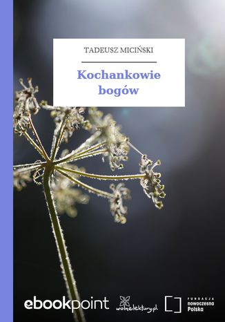 Kochankowie bogów Tadeusz Miciński - okladka książki