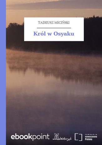 Król w Osyaku Tadeusz Miciński - okladka książki