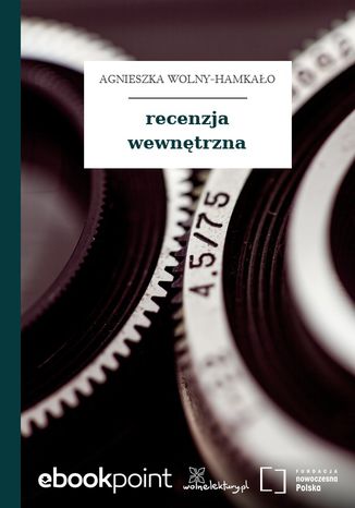 recenzja wewnętrzna Agnieszka Wolny-Hamkało - okladka książki