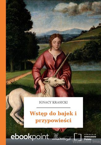 Wstęp do bajek i przypowieści Ignacy Krasicki - okladka książki