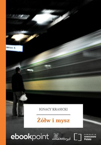 Żółw i mysz Ignacy Krasicki - okladka książki