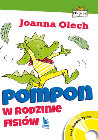 Pompon w rodzinie Fisiów Joanna Olech - okladka książki