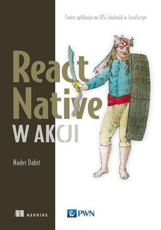 React Native w akcji Nader Dabit - okladka książki
