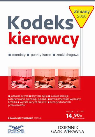 Kodeks Kierowcy Eliza Jamborska - okladka książki