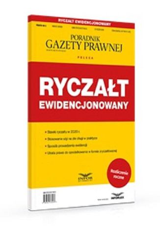 Ryczałt ewidencjonowany Praca zbiorowa - okladka książki